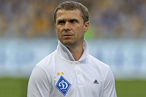 Сергей Ребров временный тренер Динамо Киев